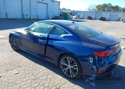 2018 Infiniti Q60 3.0T Luxe from USA, damaged, VIN JN1EV7EL0JM390744